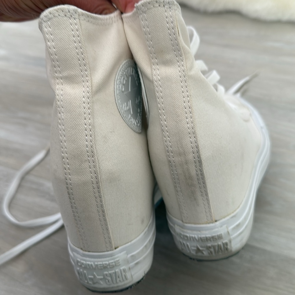 CONVERSE Chuck Taylor All Star Platform Wedge Heel Sneakers - Picture 10 of 13
